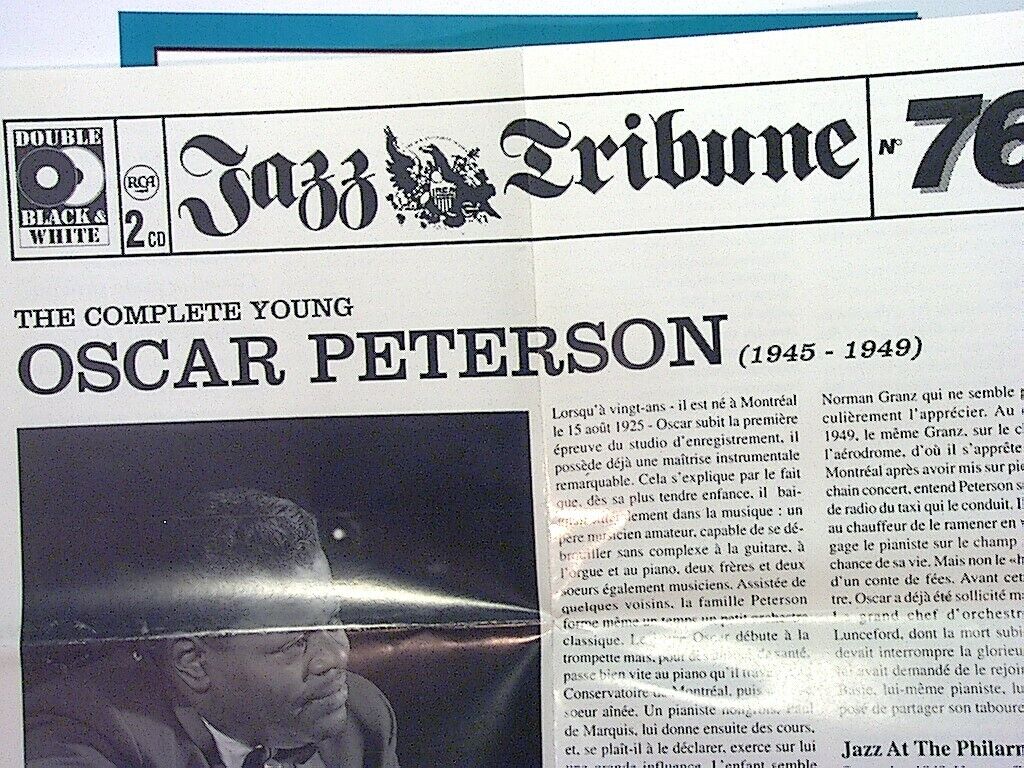 The Complete Young...	Oscar Peterson 1945-1949 CD Mint