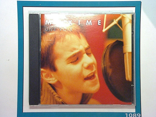 Maxime	Une Voix CD Mint (Gift Option)*