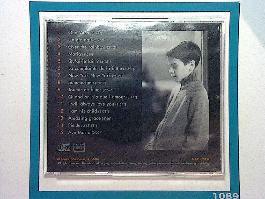 Maxime	Une Voix CD Mint (Gift Option)*