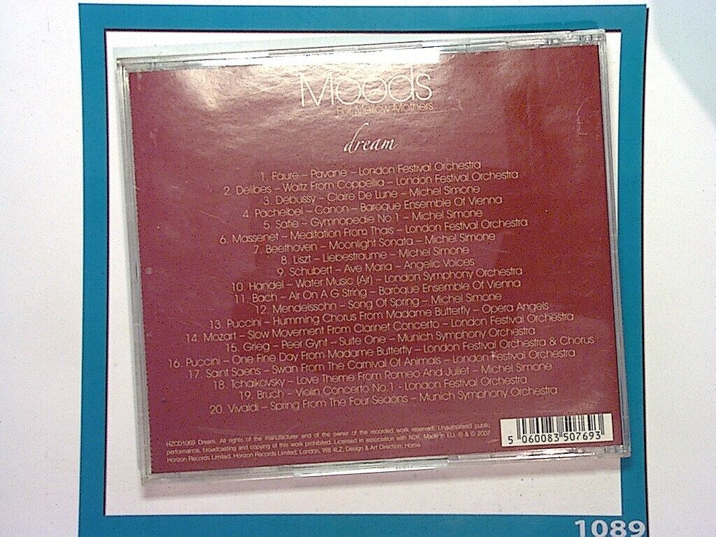 Moods for Mellow Mothers: Dream CD Mint (Gift Option)*