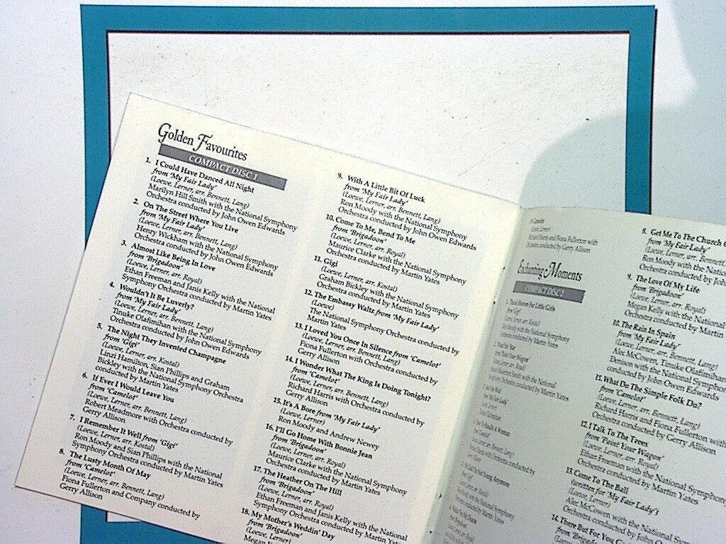 Reader's Digest	Lionel Bart & Frederick Loewe We Remember Them Well 3CD Mint