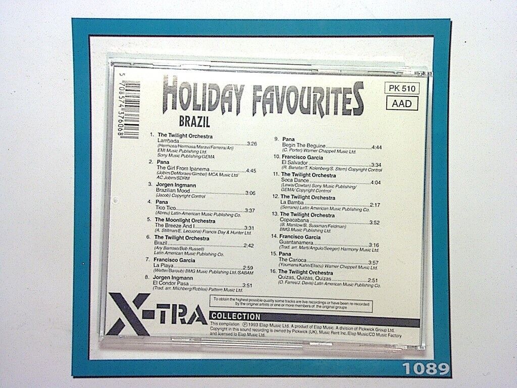 Various	Holiday Collection Vol. 3 Brazil CD Nr Mint (Gift Option)*