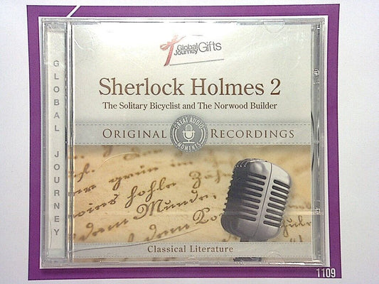 Sir Arthur Conan Doyle	Sherlock Holmes Solitary Bicyclist The Norwood Builder CD