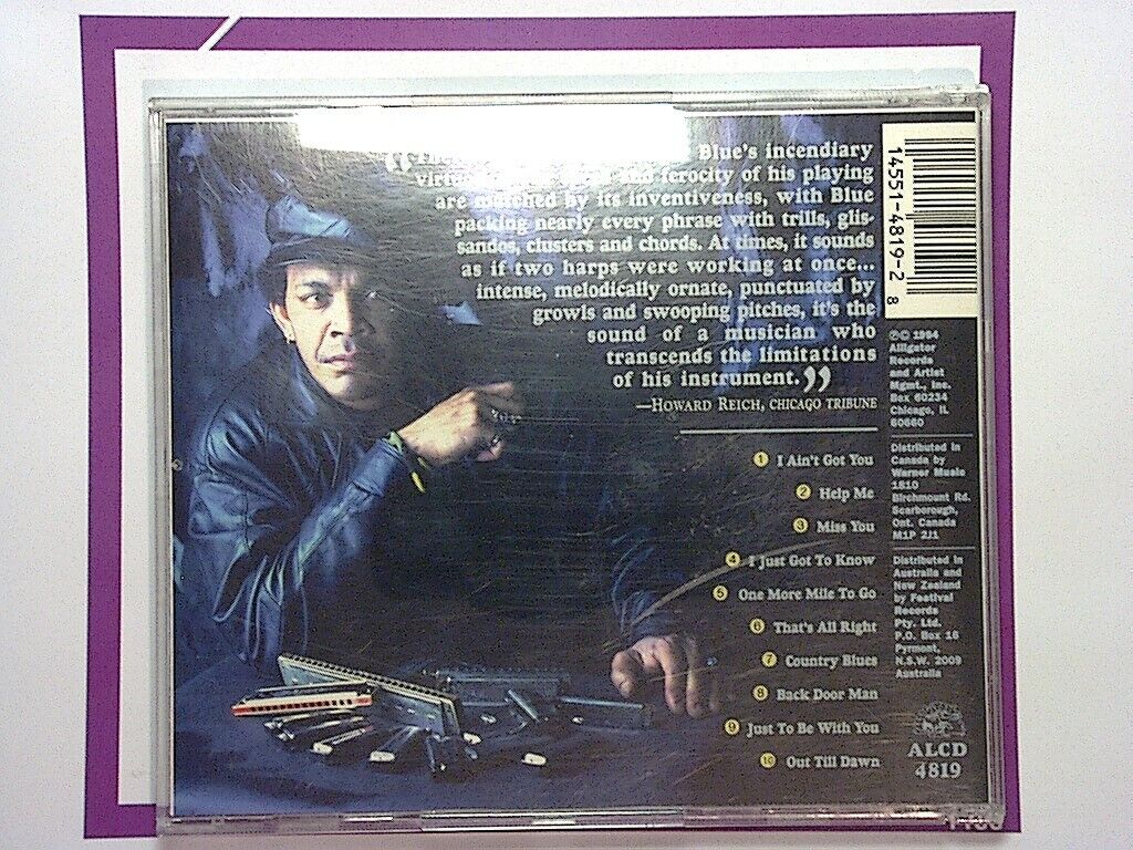 Sugar Blue	Blue Blazes CD Mint (Gift Option)*