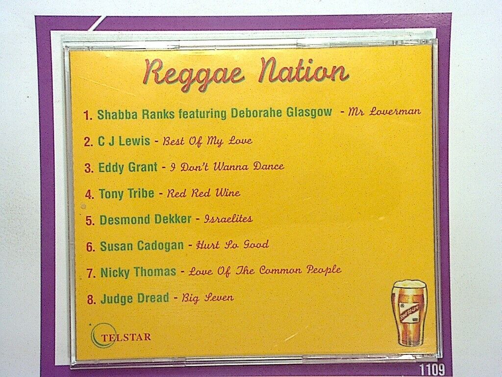 Red Stripes Presents	Reggae Nation CD Mint