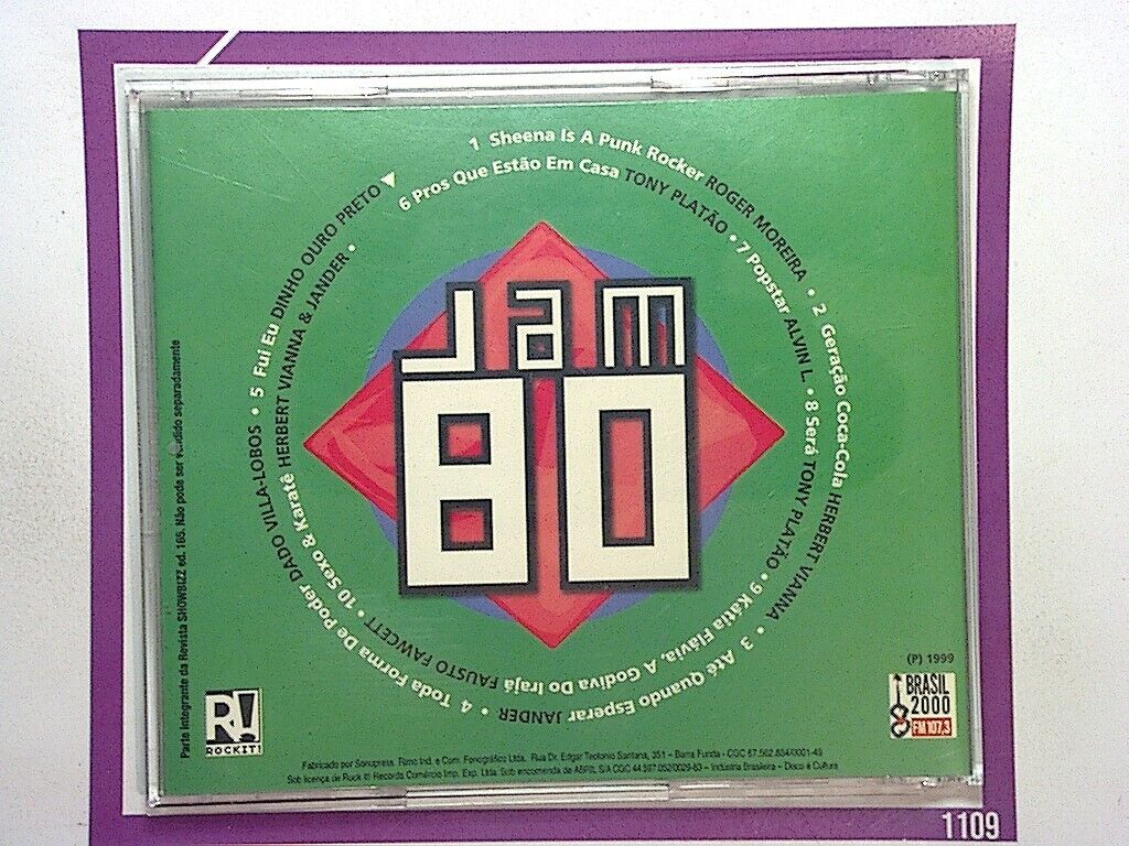 revista Showbizz	Jam 80 CD Mint