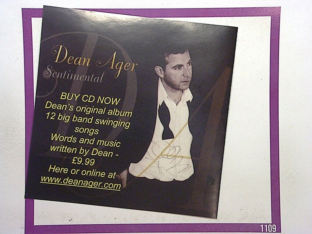 The Ratpack Man	Dean Ager CD Mint Signed