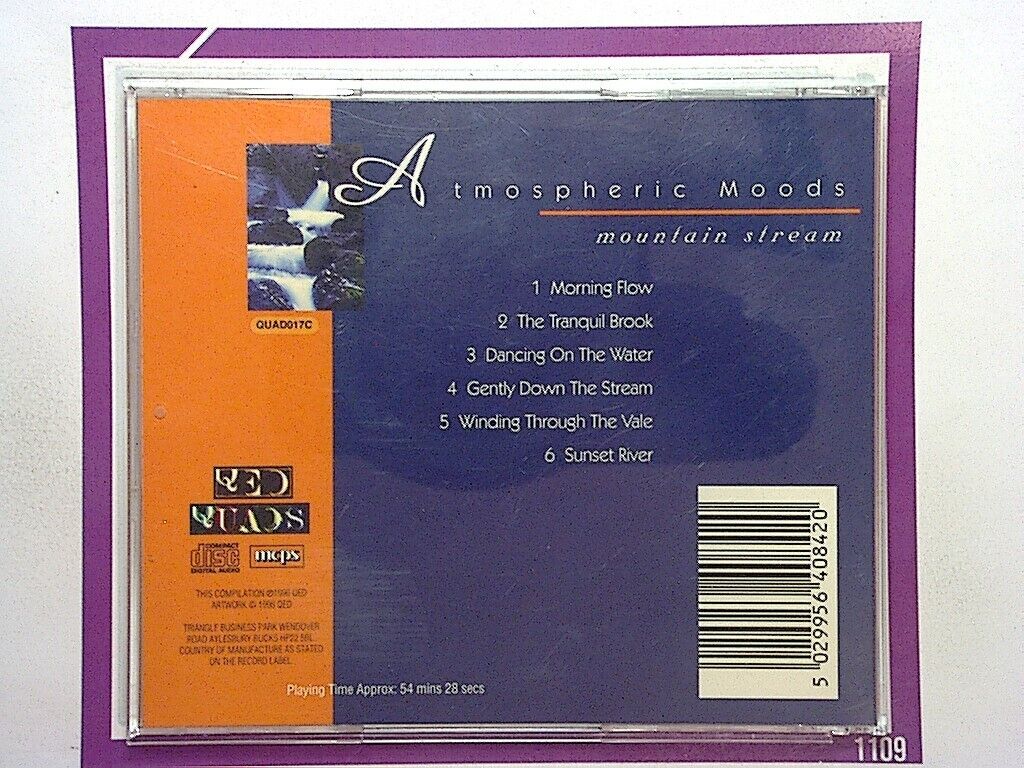Mountain Stream, Atmospheric Moods CD nr mint