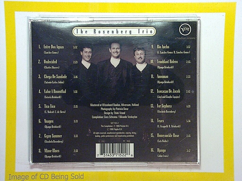 The Rosenberg Trio	The Collection CD Mint