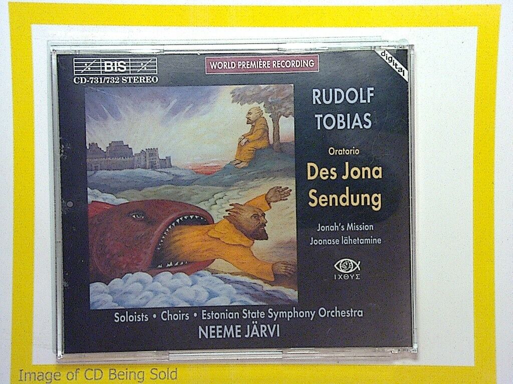 Rudolf Tobias: Des Jona Sendung CD Mint