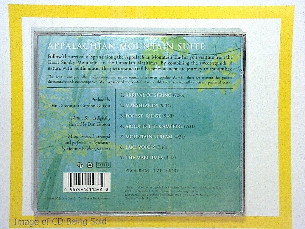 Solitudes: Appalachian Mountain Suite CD Mint