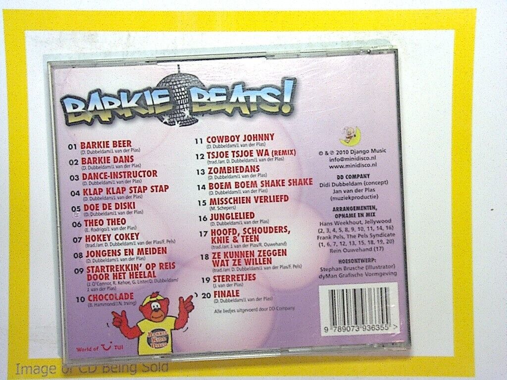 World of TUI	Barkie Beats CD VGC