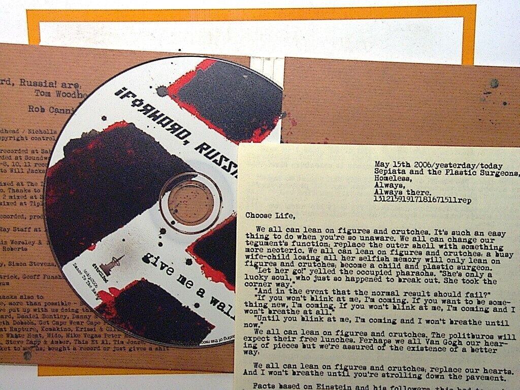¡Forward, Russia!	Give Me A Wall CD Mint