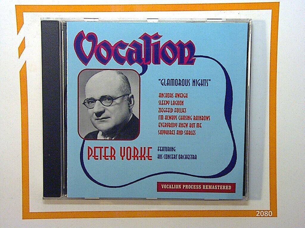 Peter Yorke - Glamorous Nights Vocation CD Mint