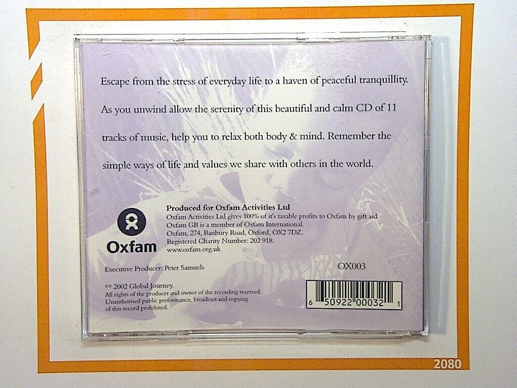 Oxfam	Peace CD Nothando Ntombela Mint