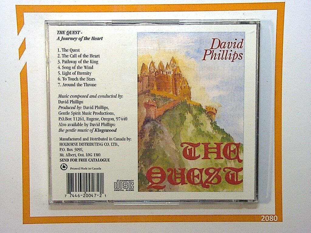 The Quest - A Journey of the Heart	David Phillips CD mint