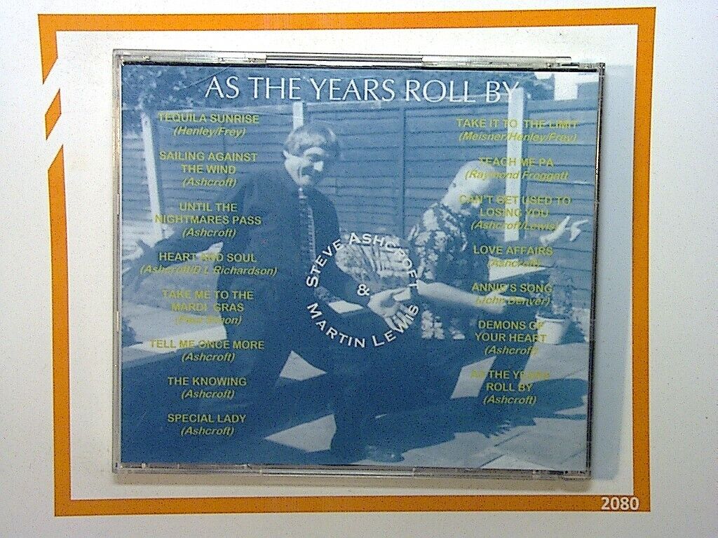 Steve Ashcroft Martin Lewis	As The Years Roll By CD Mint