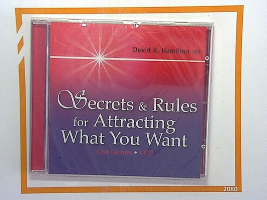 Secrets and Rules for Attracting What You Want: Live Lecture Audio CD New Seal