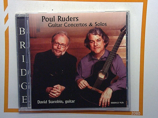 Poul Ruders David Starobin	Guitar Concertos and Solos CD Mint