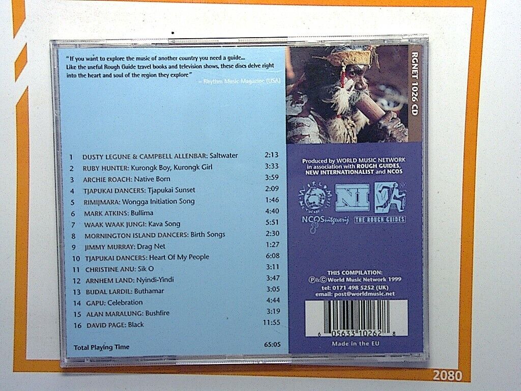 Rough Guide to Australian Aboriginal Music CD Mint