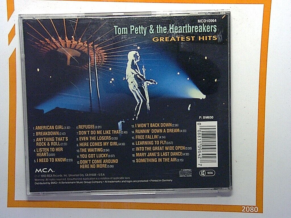 Tom Petty & The Heart Breakers	Greatest Hits  CD Mint