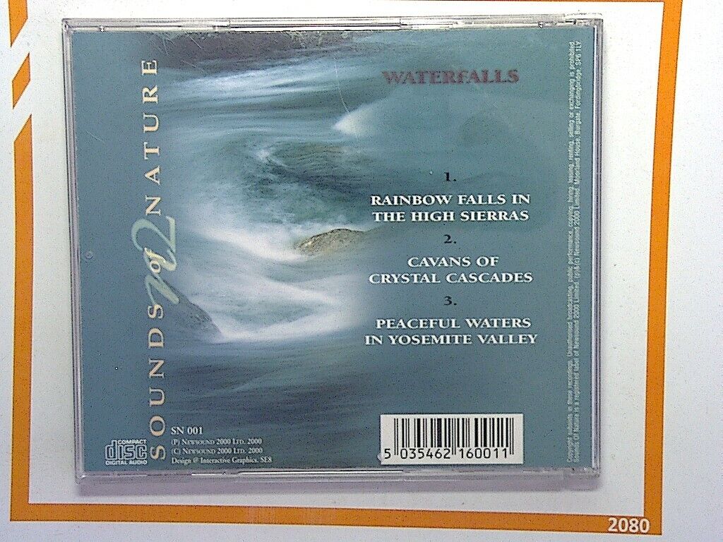 Sounds of Nature: Waterfalls CD Mint
