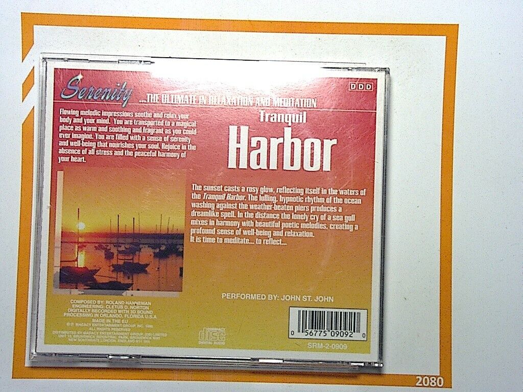 Serenity - Tranquil Harbour CD The Ultimate in Relaxation and Meditation CD Mint