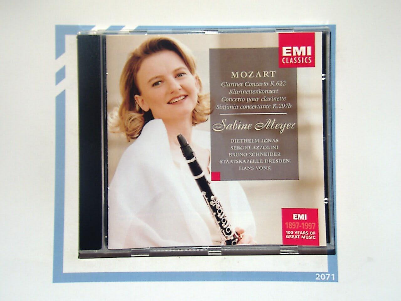 Sabine Meyer	Mozart Clarinet Concerto CD Mint