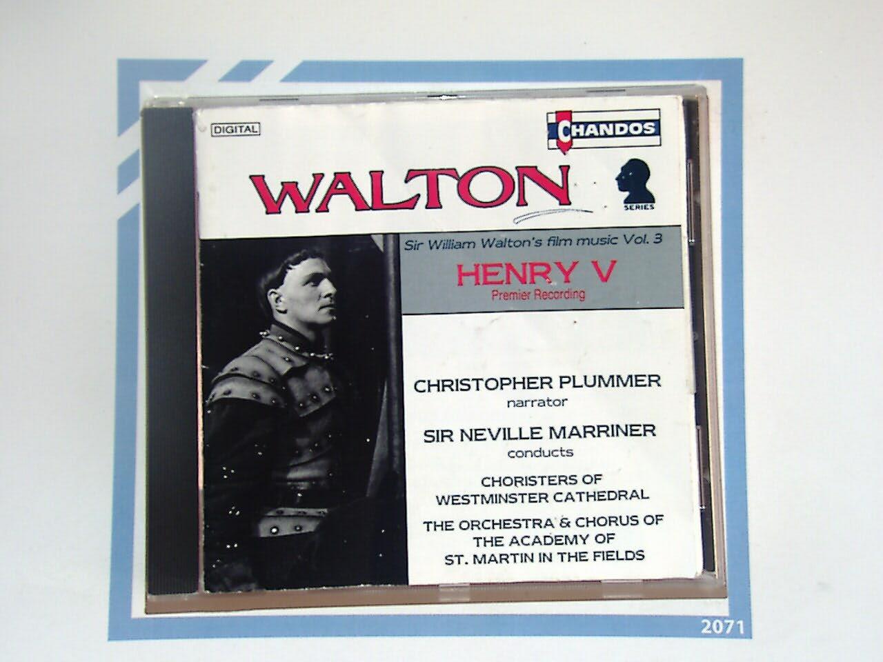 Sir William Walton's Film Music, Vol. 3 (1990) Mint Sir Neville Marriner