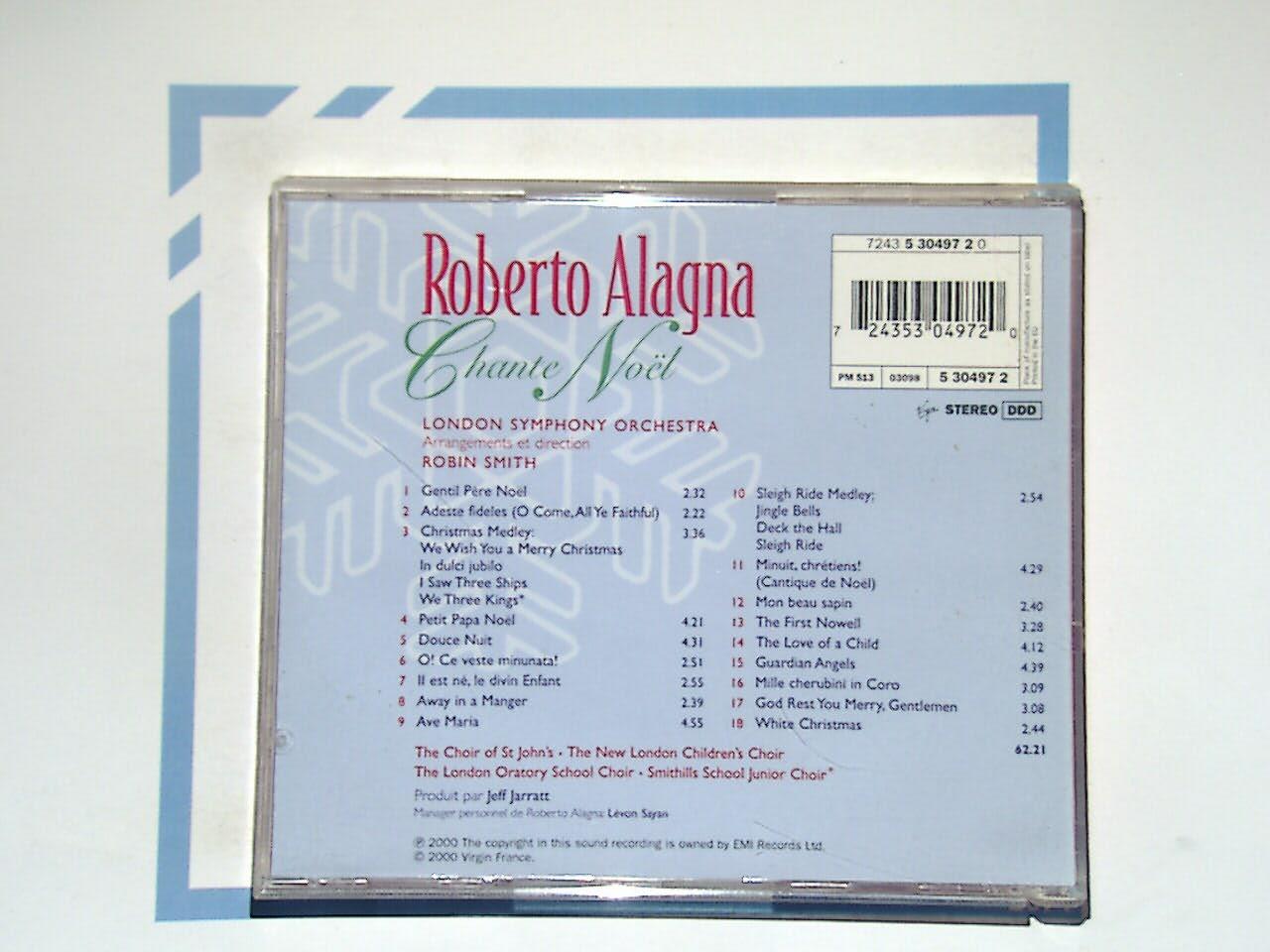 Roberto Alagna	Chante Noël CD Mint