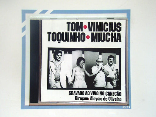Tom Vinicius Toquinho Miucha	Gravado Ao Vivo No Canecao CD Mint