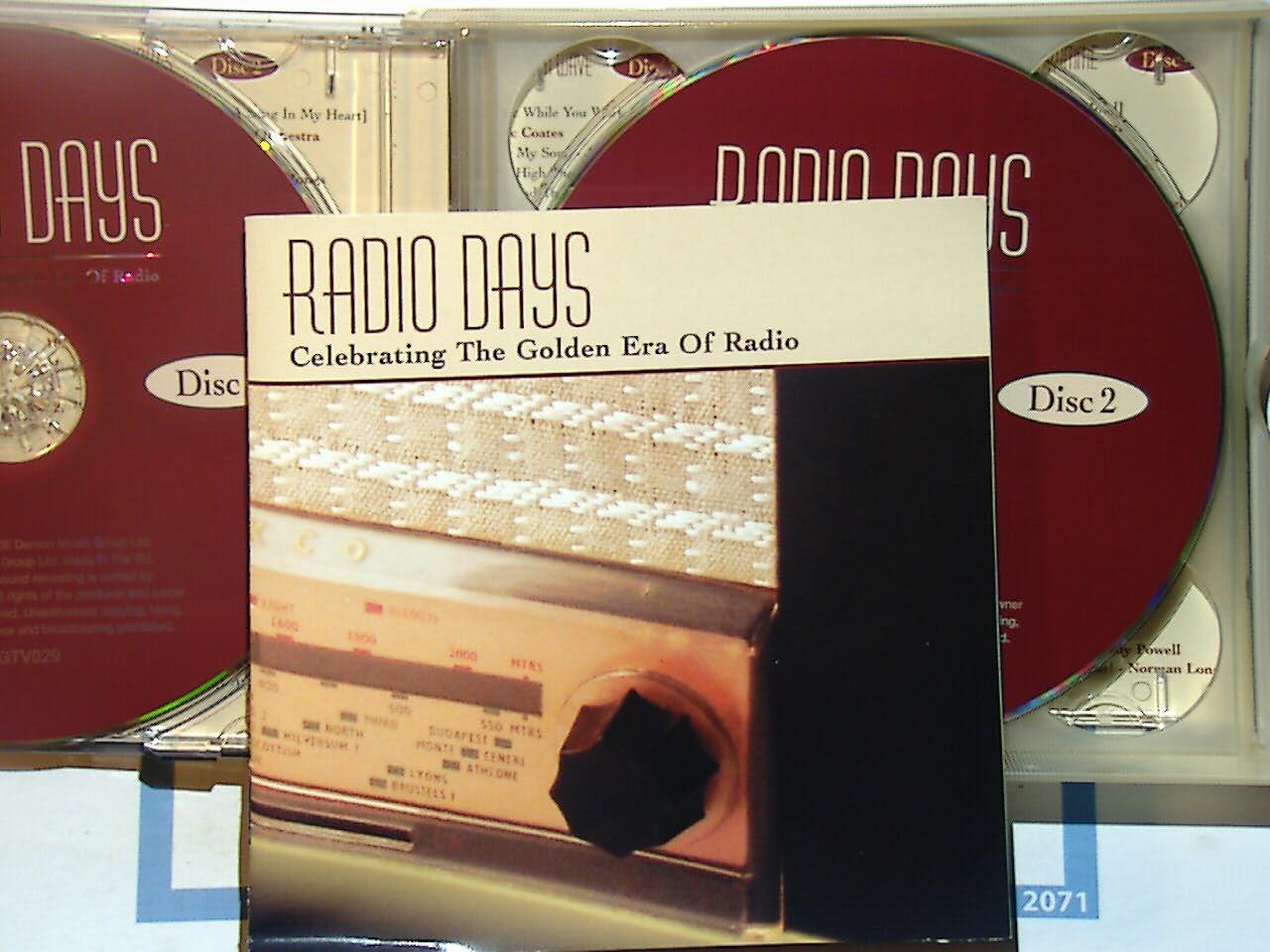 Various - Radio Days 4CD Mint