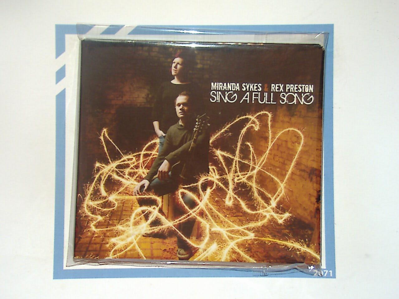 Miranda Sykes & Rex Preston	Sing A Full Song CD Nr Mint