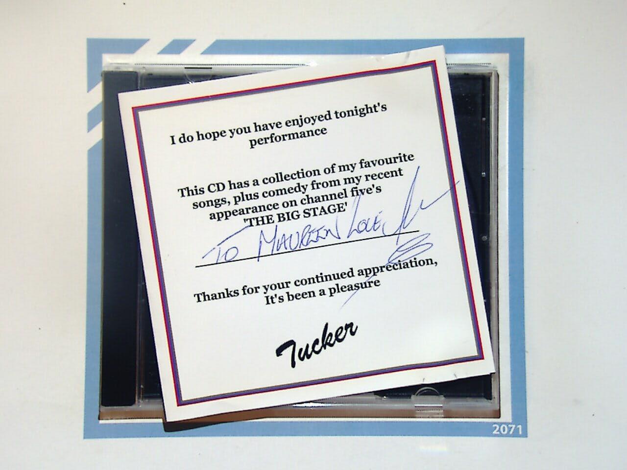 Tucker	If I Can Dream CD Mint Signed