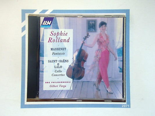 Sophie Rolland	Massenet: Fantaisie / Saint-Saens & Lalo, Cello Concertos CD Mint