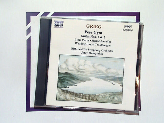 Sigurd Jorsalfar	Grieg / Peer Gynt Suites 1 And 2 CD Mint