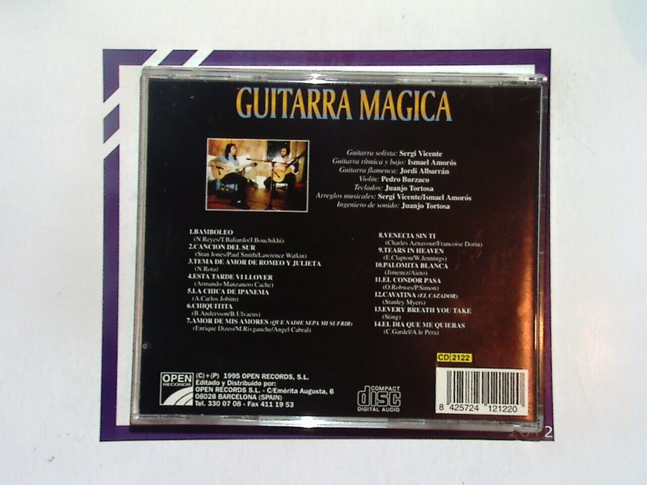 Sergi Vicente	Guitarra Magica CD Mint