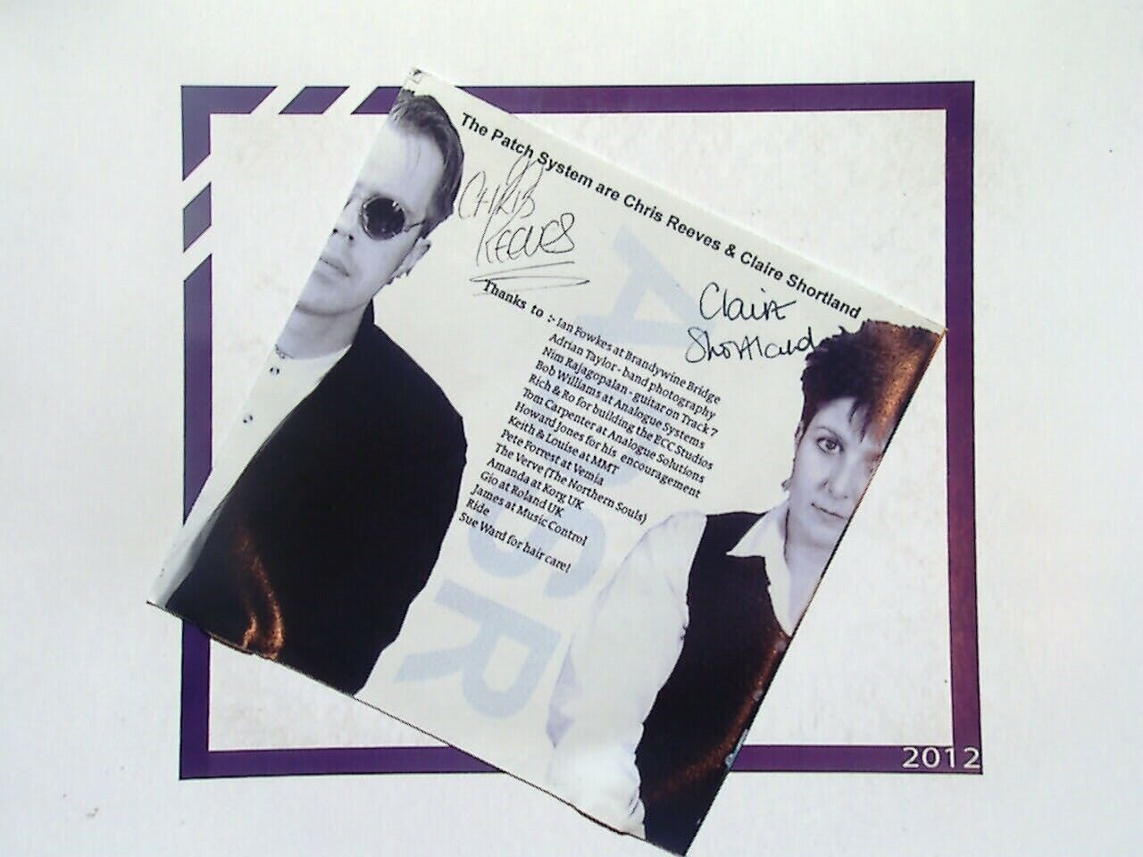 The Patch System	ADSR CD Timebase 'B' Records VGC Signed