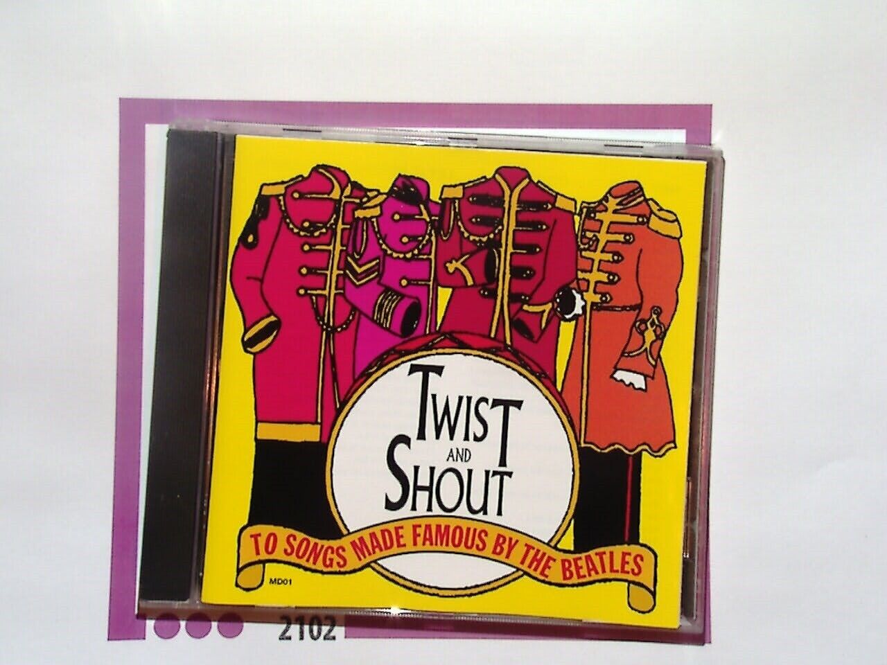 Twist And Shout 	To Songs Made Famous By The Beatles Karaoke CD Mint
