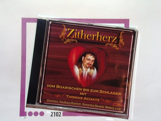 Vom Boarischen Bis Zum Schlager Mit Thomas Achatz	Zitherherz CD Nr Mint