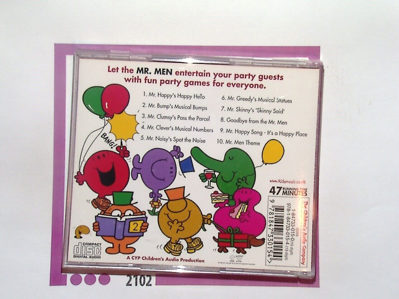 Party Time with the Mr Men CD Mint