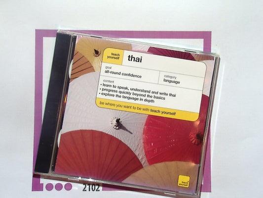 Teach Yourself Thai audio CD Nr Mint