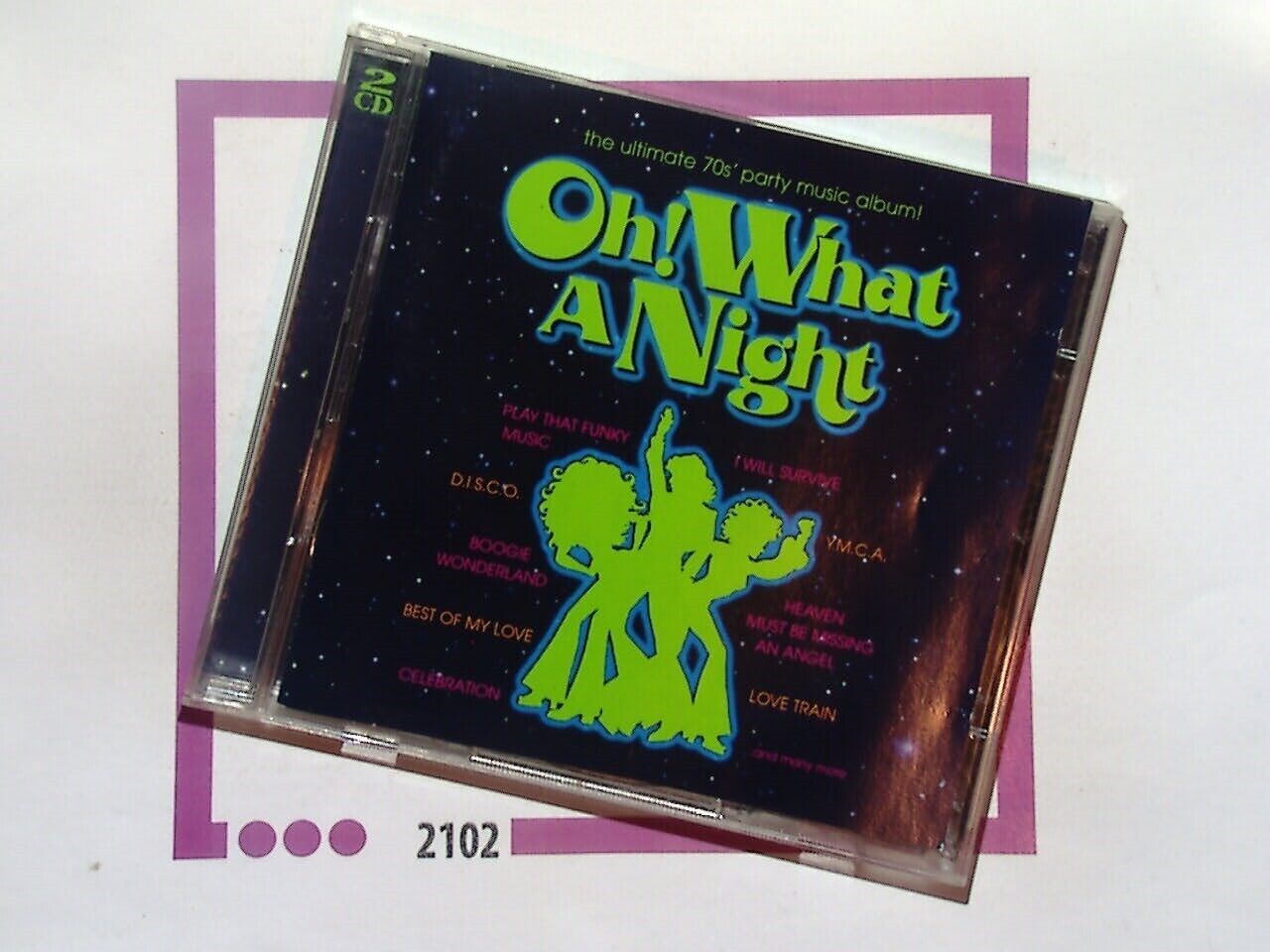 Various Artists		Oh What a Night 2CD VGC Ultimate 70s Party