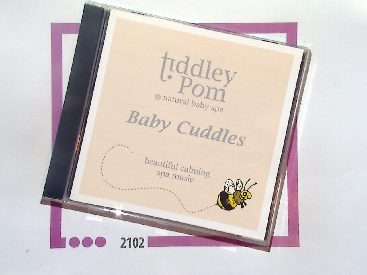 Tiddley Pom Baby Cuddles	Beautiful Calming Spa Music CD VGC