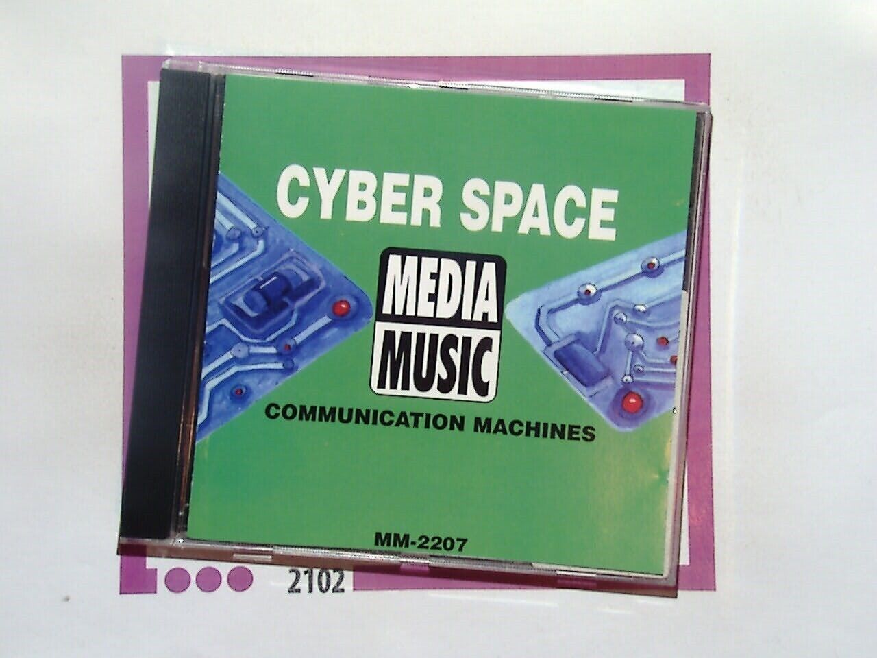 Media Music	MM-2207 Cyber Space Communication Machine Production Music CD VGC