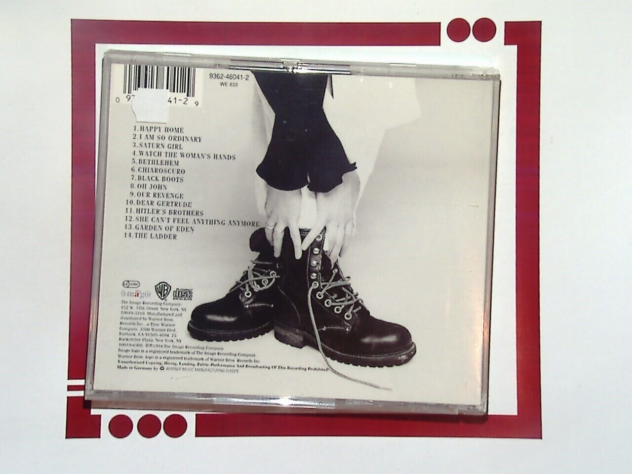 Paula Cole	Harbinger CD VG