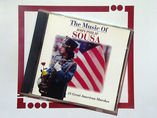 Music of John Philip Sousa 18 Great Marches CD Mint