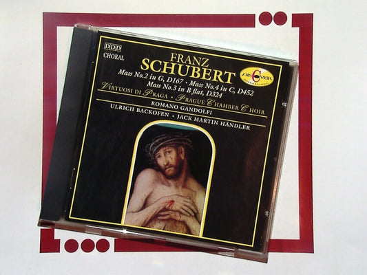 Virtuosi Praga Prague Chamber Choir	Franz Schubert: Masses Nos 2, 3 & 4 CD Mint