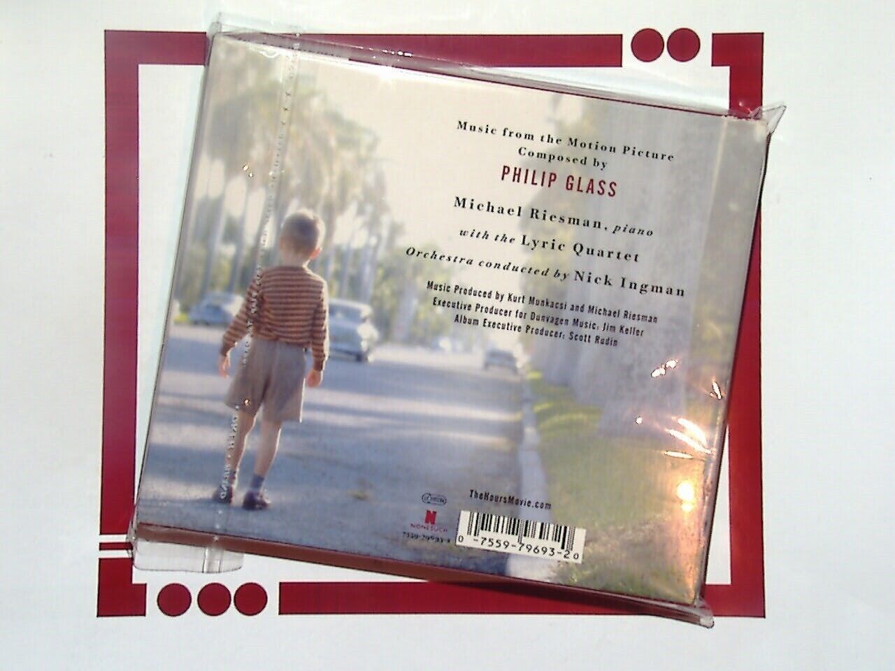 Philip Glass	The Hours Music From The Motion Picture CD Mint