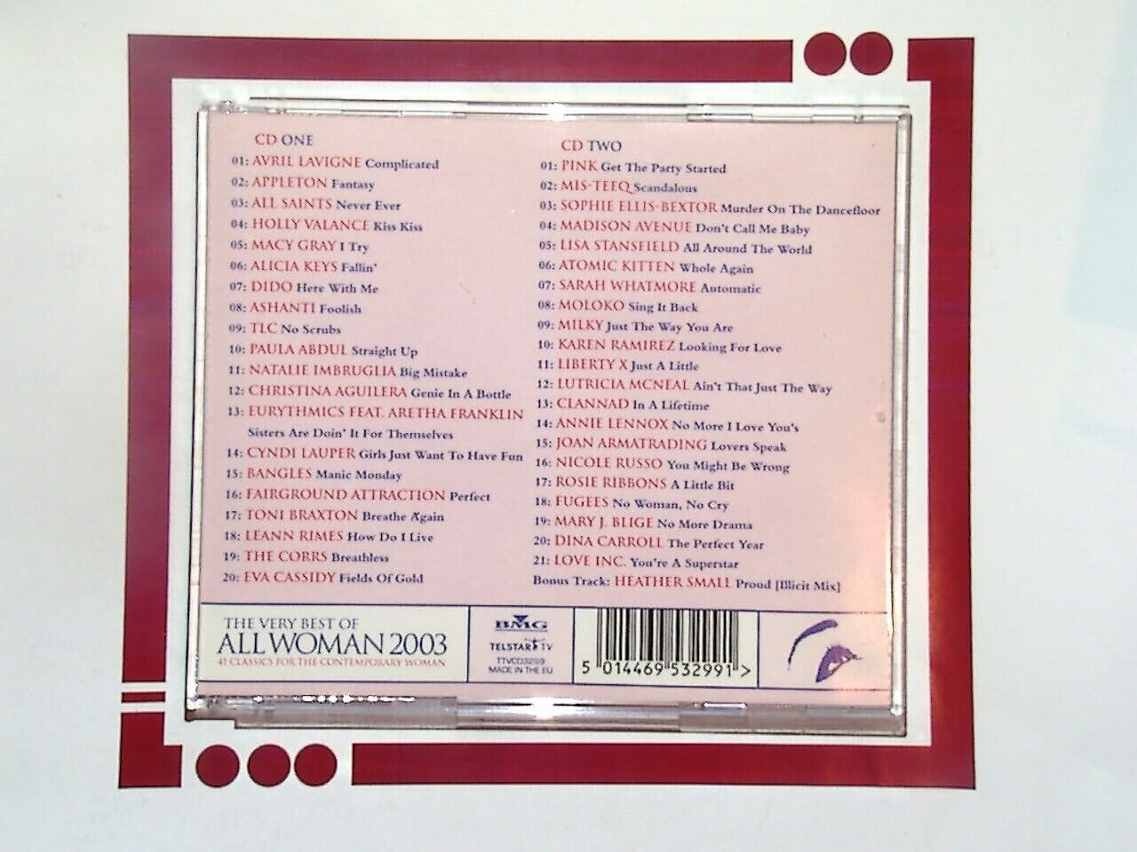 Various - The Very Best of All Woman 2003 CD VGC